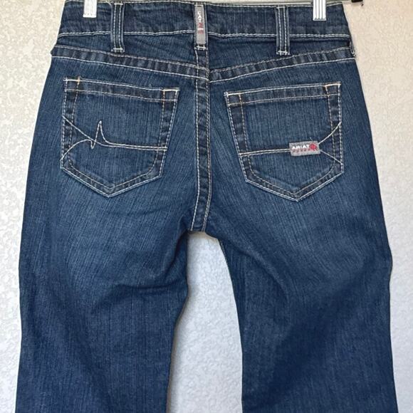 Ariat Women’s FR DuraStretch Midrise Boot Cut Jean NEW Size 25R 10016176 - Picture 8 of 12